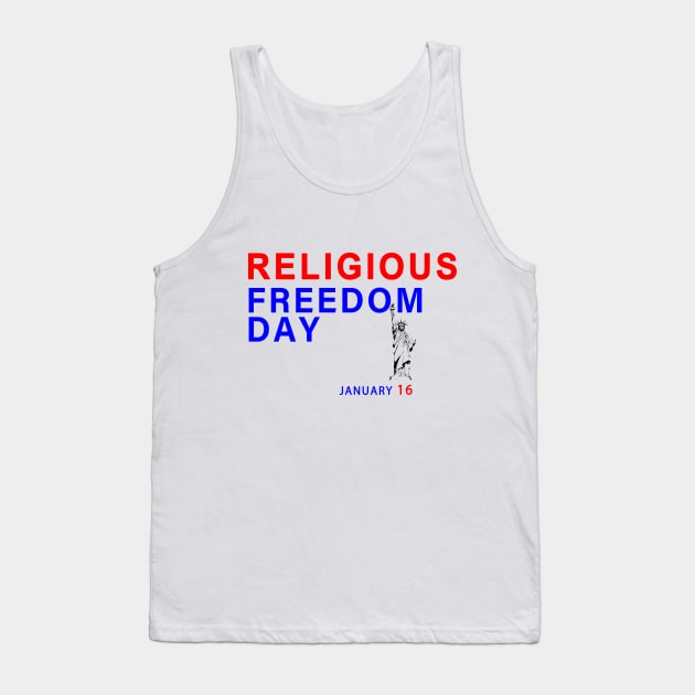 Religious Freedom day Tank Top by Nazar